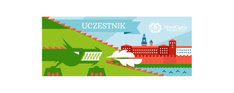 WordCamp 2015 logo uczestnika