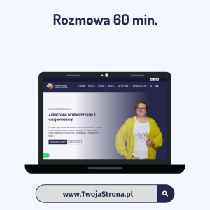 Rozmowa o stronie internetowej - 60 minut