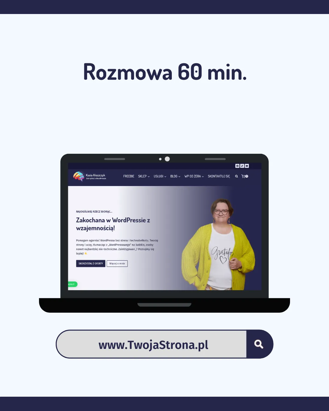 Rozmowa o stronie internetowej - 60 minut