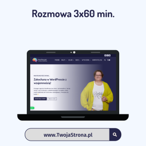 Rozmowa o stronie internetowej - 3x60 minut