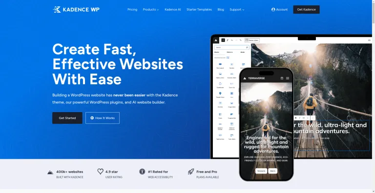 Kadence PRO – jeden Pakiet, który załatwia 95% WordPressa  (bez kodowania!)